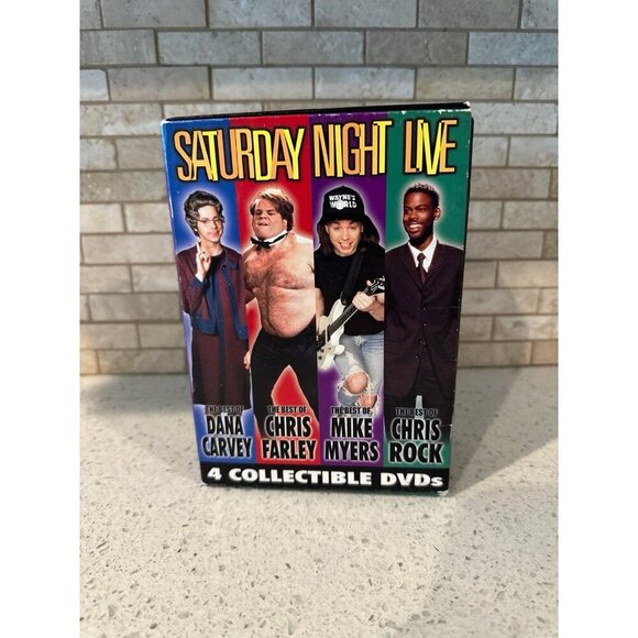 Saturday Night Live Collectible DVD Set Of 4 Iconic Actors Chris Farley & Others - Picture 2 of 3
